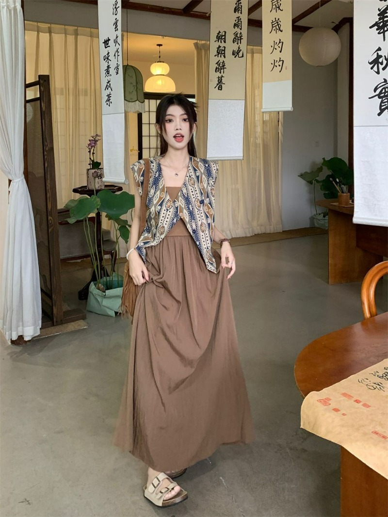 Ethnic Style Dresses - Fashion Two Piece Sets Womens Outifits