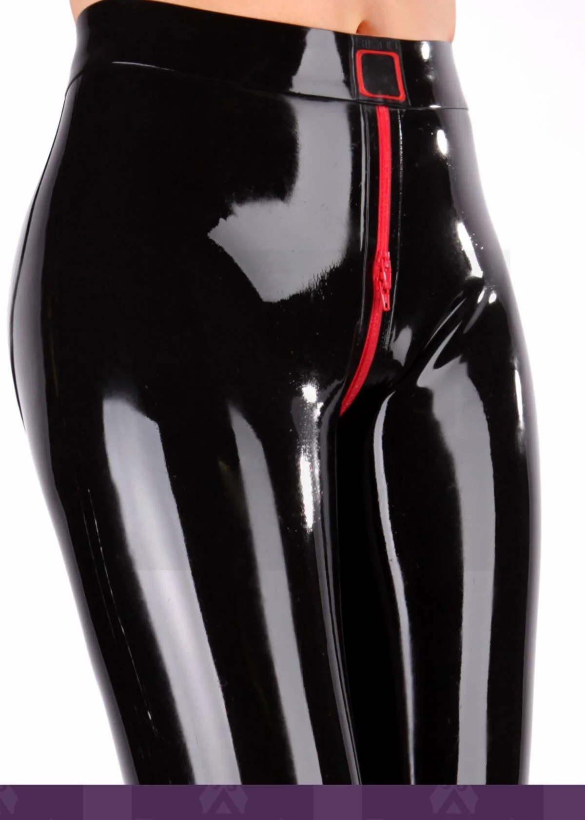 Ethnic Outfit - Customized Latex Trousers Handmade Sexy Latex