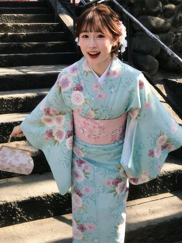 Improved Japanese Style Kimono - Ethnic Style Dresses ulasan dan harga