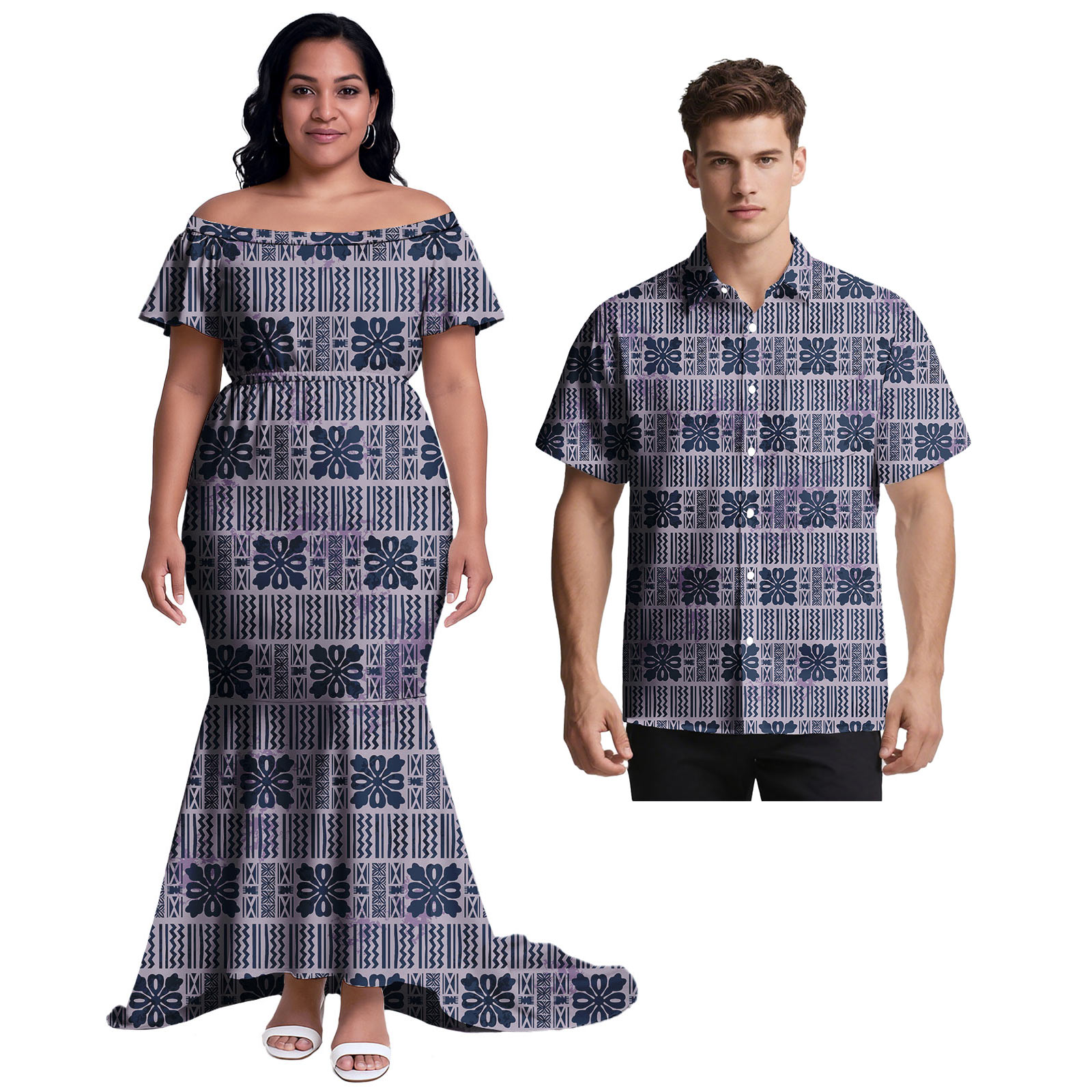 Samoa Custom Clothes Hawaiian  - Ethnic Style Dresses ulasan dan harga