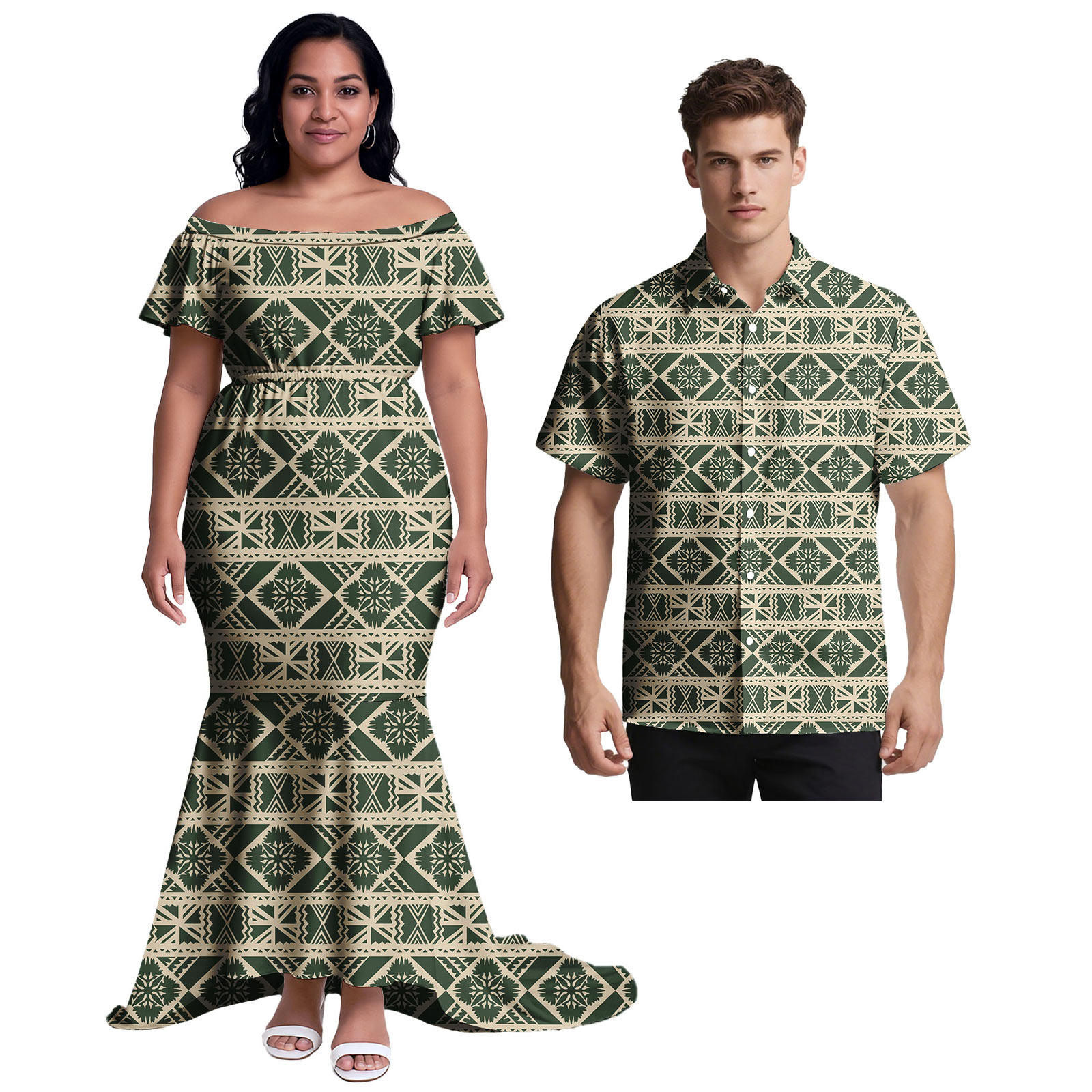 Samoa Custom Clothes Hawaiian  - Ethnic Style Dresses ulasan dan harga