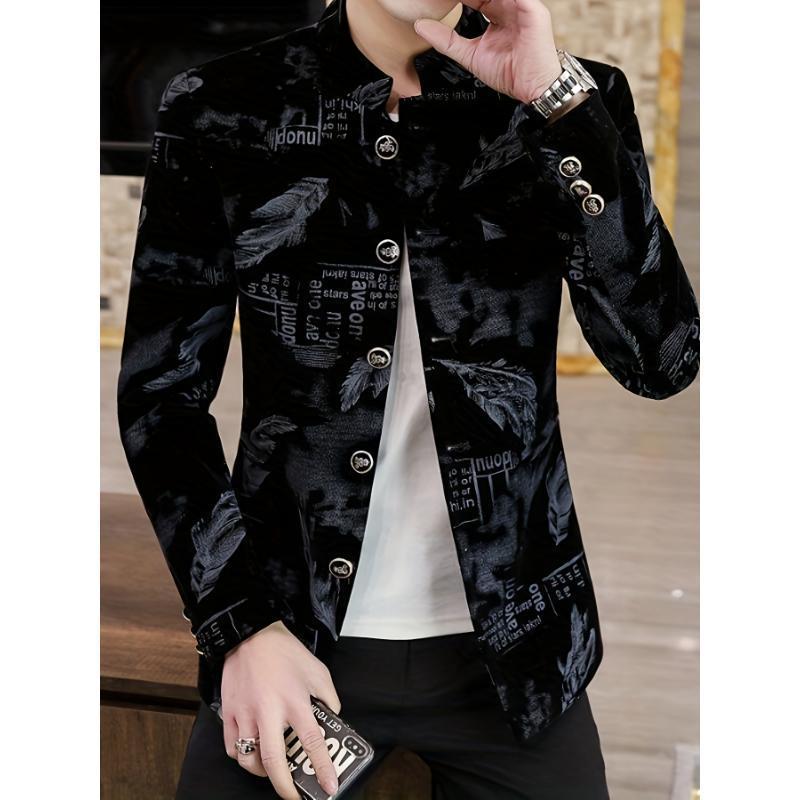 Men's Printed  Small Suit Ethn - Ethnic Wear Fashion Brand ulasan dan harga