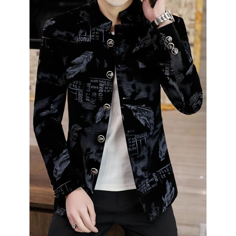 Men's Printed  Small Suit Ethn - Ethnic Wear Fashion Brand ulasan dan harga