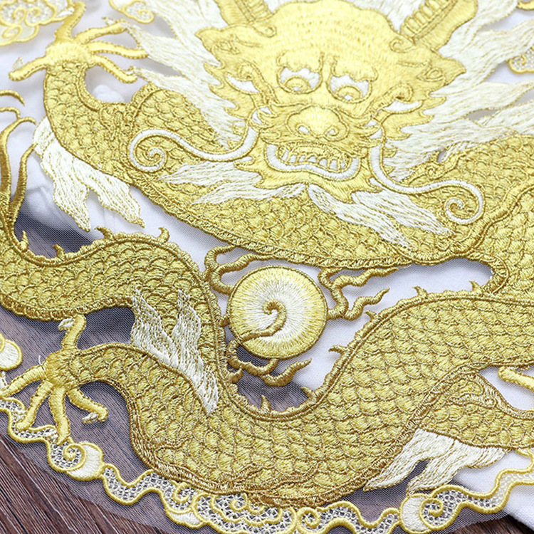 Golden thread dragon circular  - Ethnic Fashion For Men ulasan dan harga