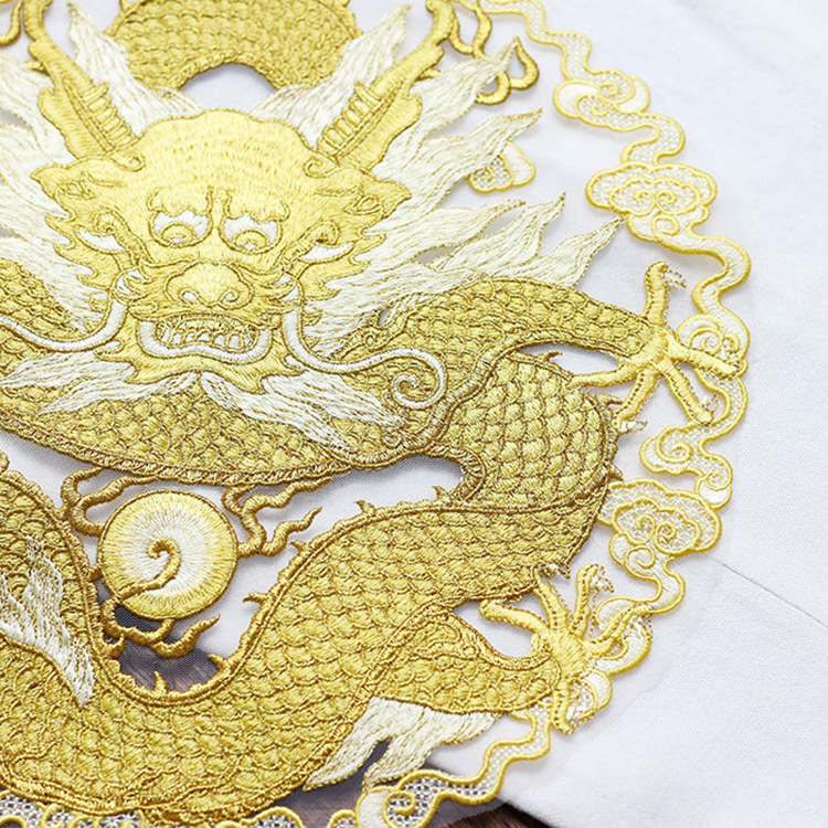 Golden thread dragon circular  - Ethnic Fashion For Men ulasan dan harga