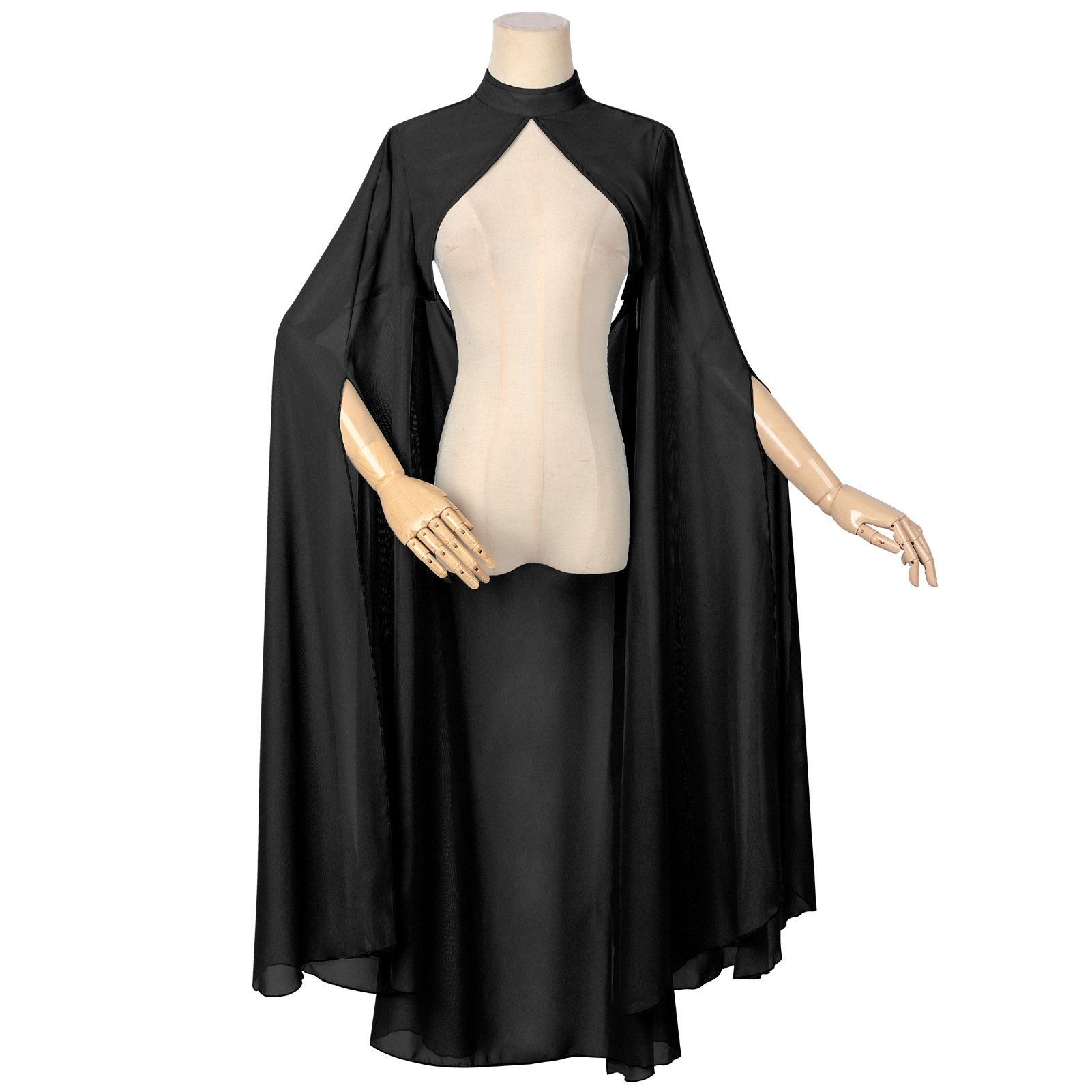 Ladies Green Chiffon Shawl Got - Ethnic Style Dresses ulasan dan harga