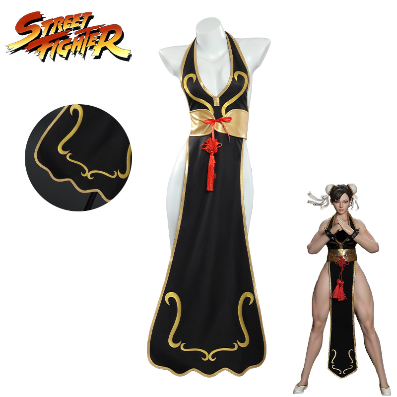 New Street Fighter Chunli cosp - Ethnic Outfit ulasan dan harga