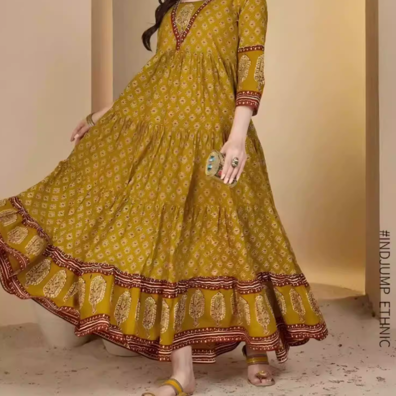 Indian Traditional Thin Cotton - Fashion Ethnic Indian Clothing ulasan dan harga