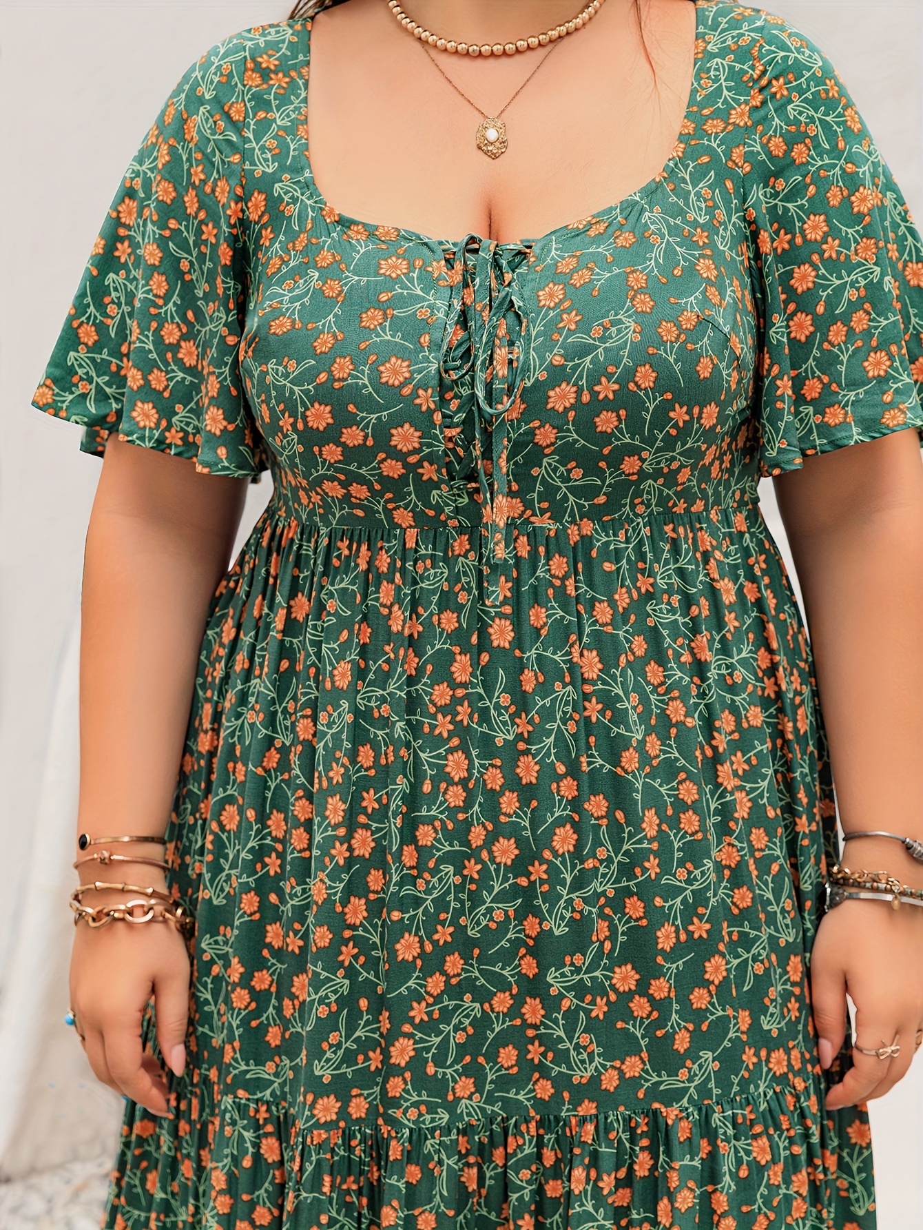 Plus Size Bohemian Long Dress  - Ethnic Style Dresses ulasan dan harga