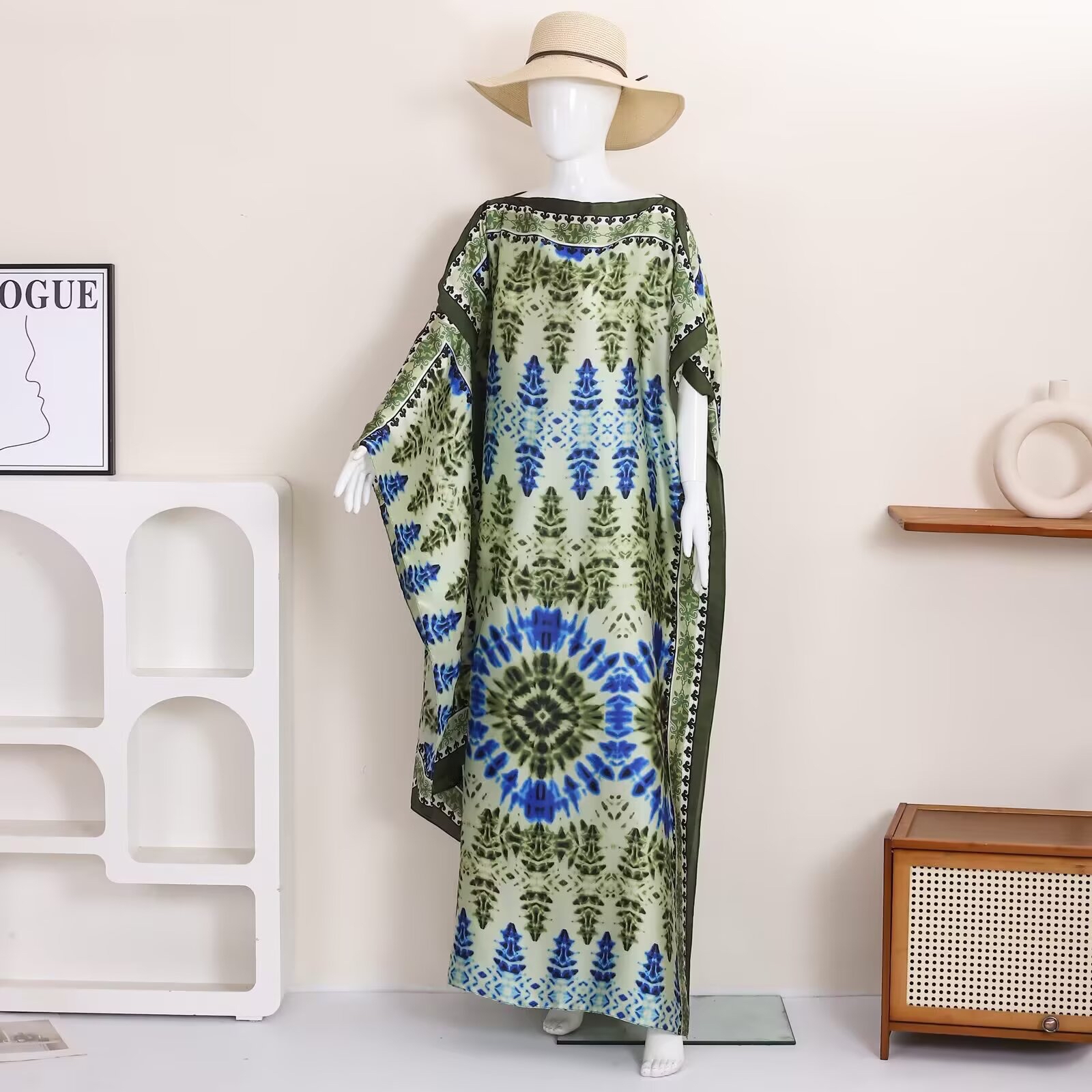 1 retro ethnic geometric print - Go Ethnic Fashion ulasan dan harga