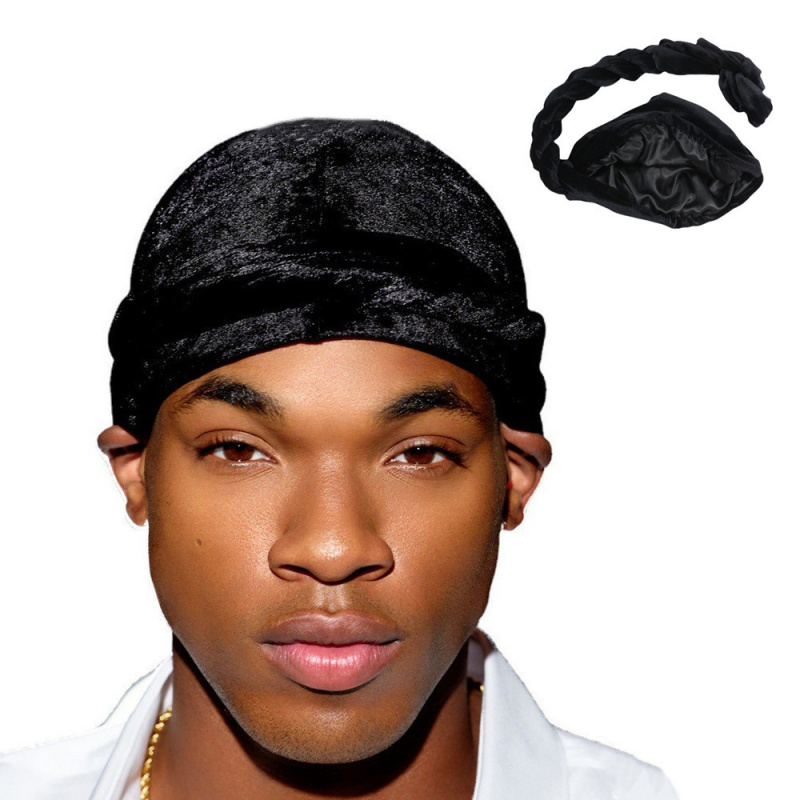 Solid Color Men's Velvet Head  - Ethnic Fashion For Men ulasan dan harga