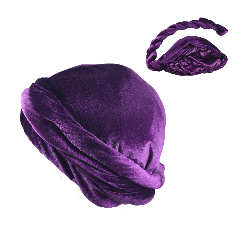 Solid Color Men's Velvet Head  - Ethnic Fashion For Men ulasan dan harga