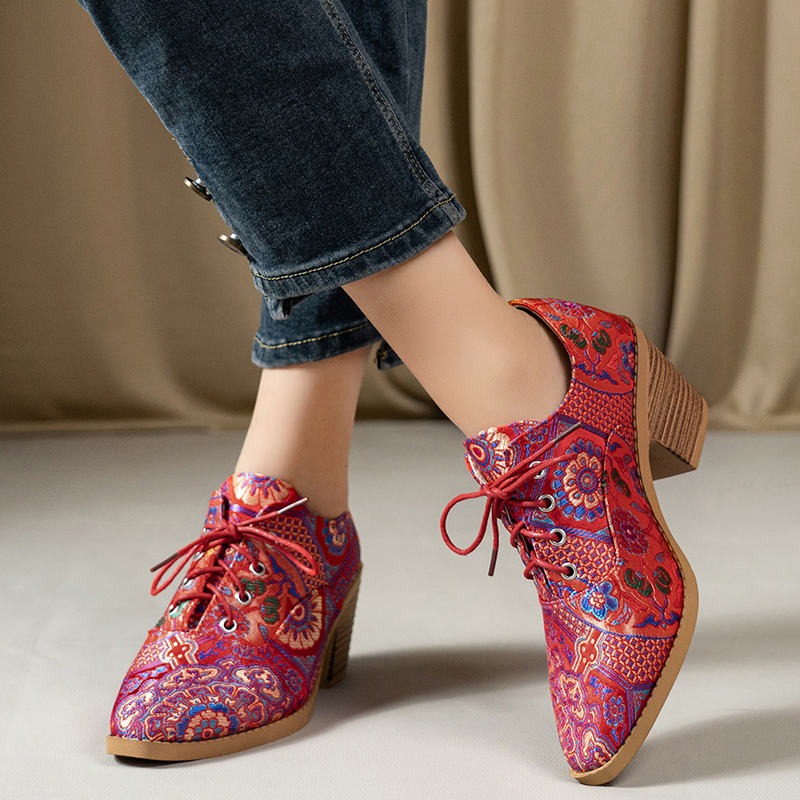 Ethnic Ladies Boots Spring Win - Ethnic Fashion For Ladies ulasan dan harga