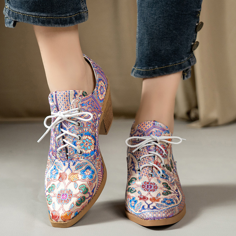 Ethnic Ladies Boots Spring Win - Ethnic Fashion For Ladies ulasan dan harga