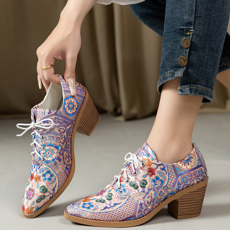 Ethnic Ladies Boots Spring Win - Ethnic Fashion For Ladies ulasan dan harga