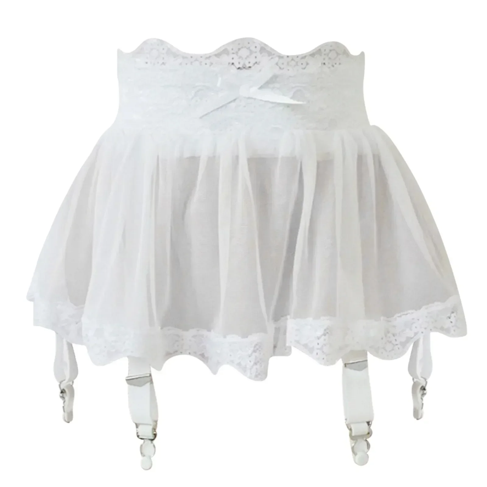 Women High Waist Lace Bandage  - Ethnic Outfit ulasan dan harga