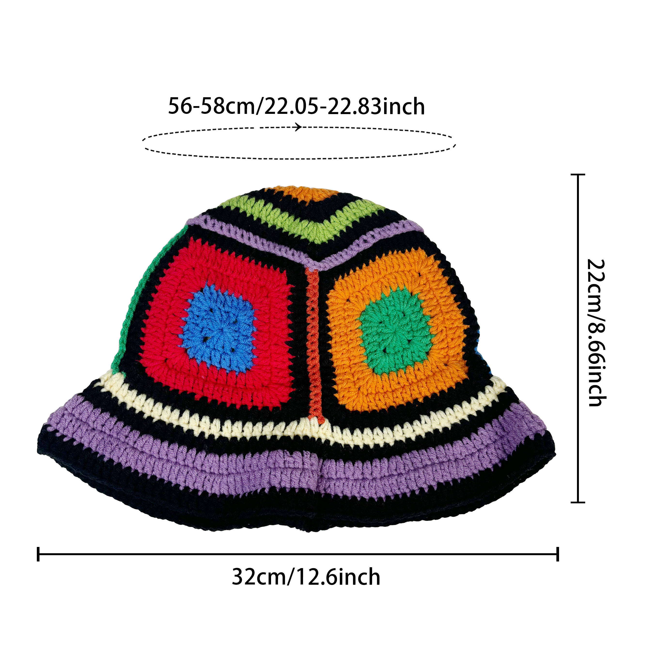 Purple-Edged Zuma Hat, Hand-Kn - Go Ethnic Fashion ulasan dan harga
