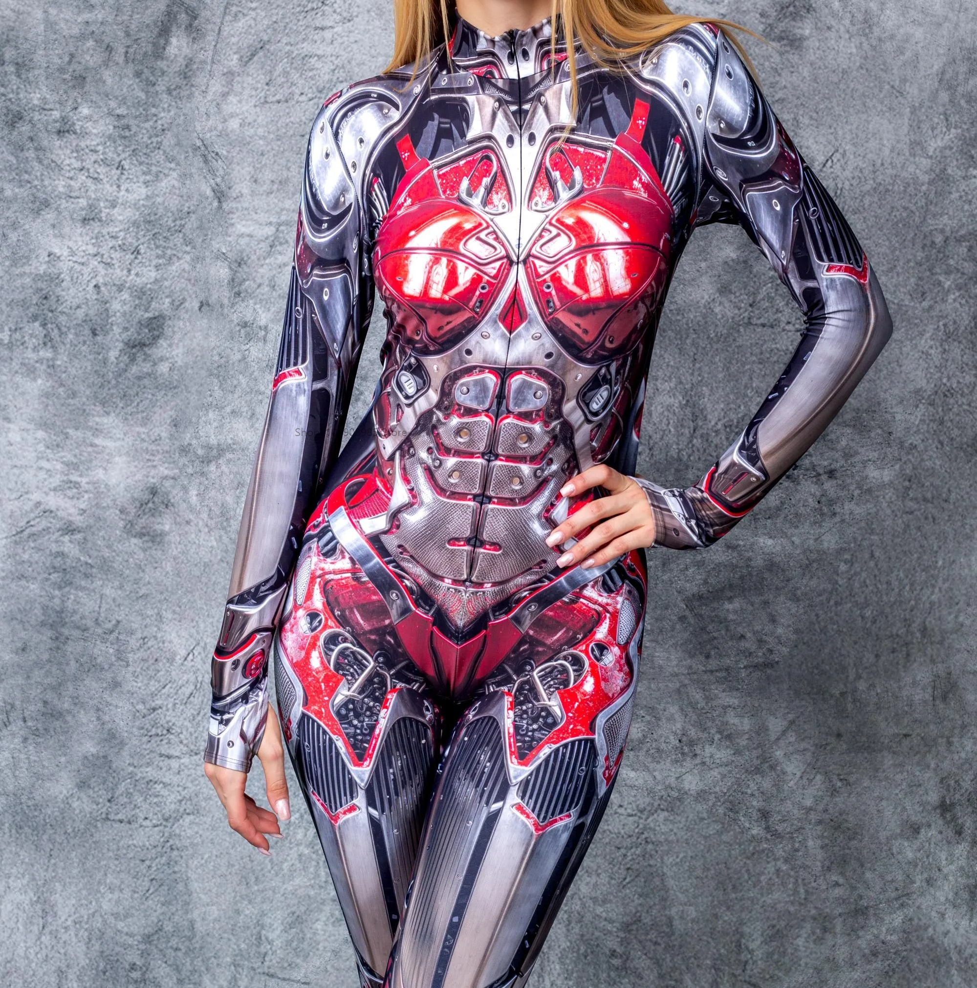 Alien Halloween Scary Cosplay  - Ethnic Outfit ulasan dan harga