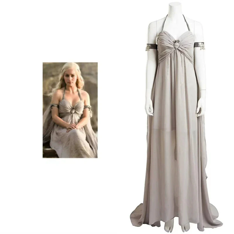 Sexy DDaeneryss Cosplay Costum - Ethnic Outfit ulasan dan harga