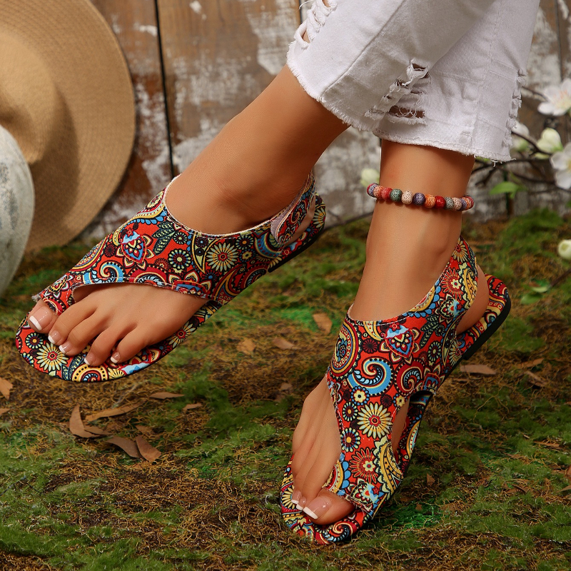 2026 New Bohemian Print Design - Ethnic Style Dresses ulasan dan harga