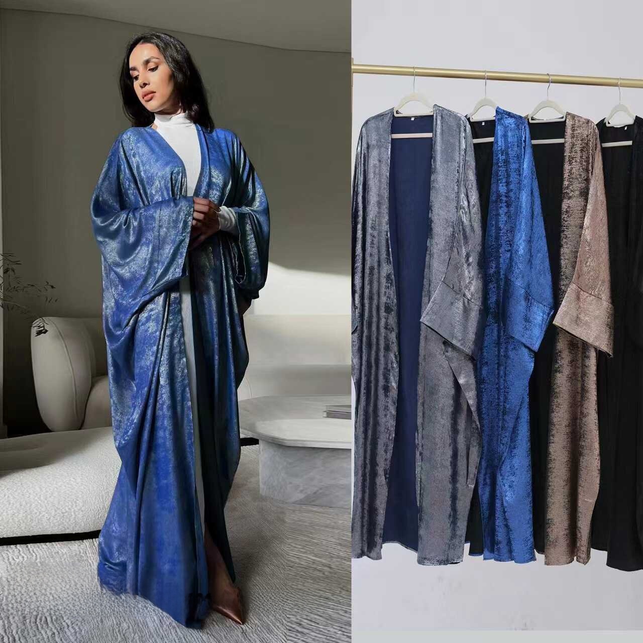 Fashionable Patchwork Open Car - Ethnic Style Dresses ulasan dan harga