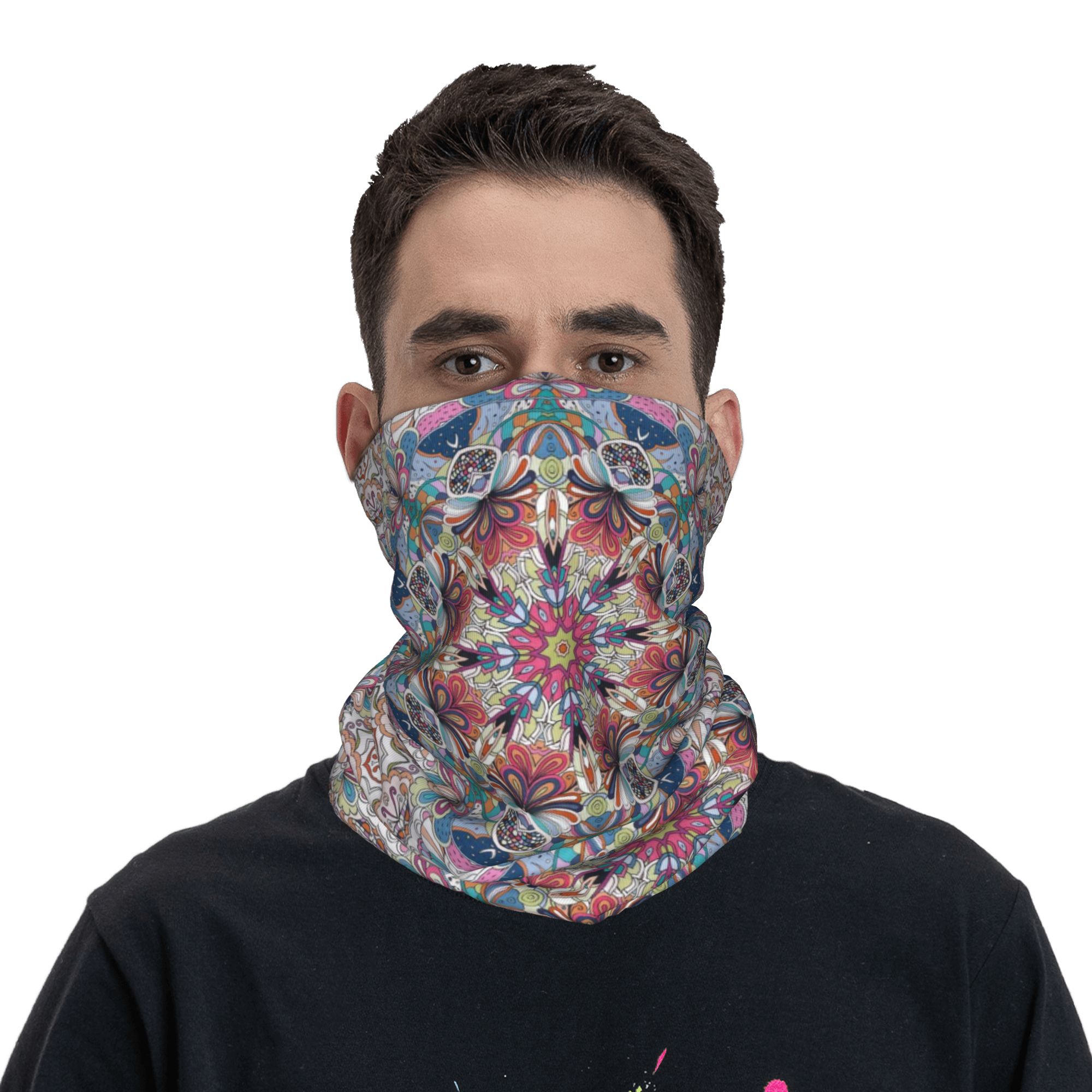 Vibrant Floral Mandala Ethnic  - Ethnic Fashion For Men ulasan dan harga