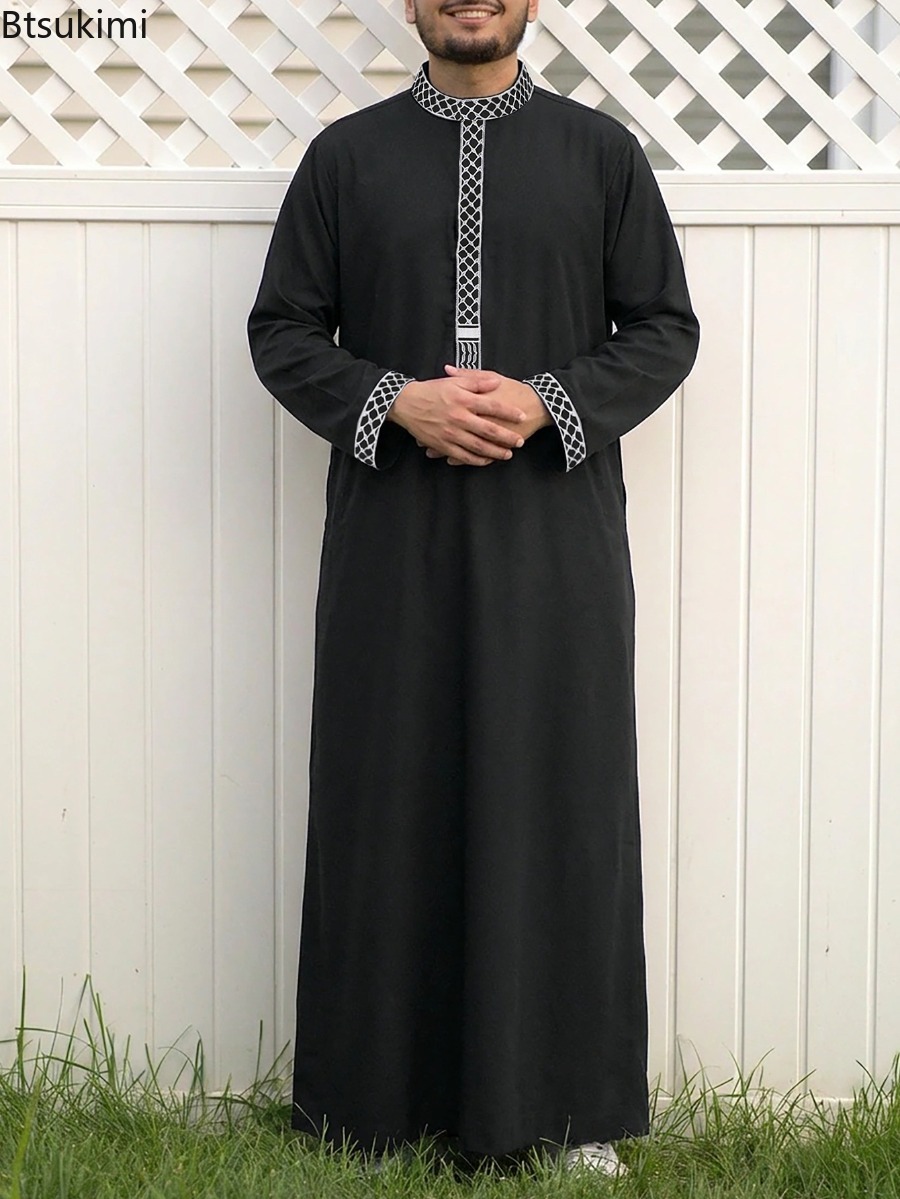 Moroccan Men Jubba Thobe Ethni - Ethnic Fashion For Men ulasan dan harga