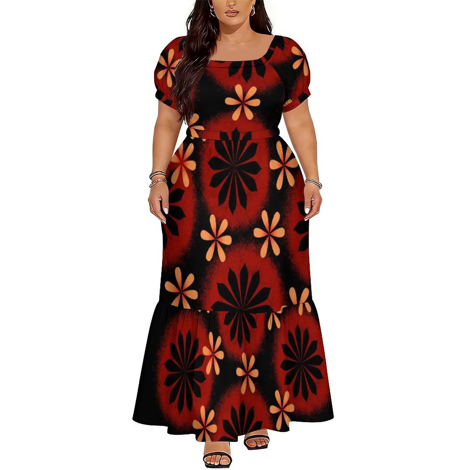 Comfortable Women's Short-Slee - Ethnic Style Dresses ulasan dan harga